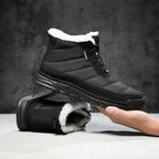 Men's Combat Boots Waterproof Non-Slip Hiking Boots Anti-Puncture Anti-Sprain Work Boots