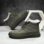 Men's Combat Boots Waterproof Non-Slip Hiking Boots Anti-Puncture Anti-Sprain Work Boots