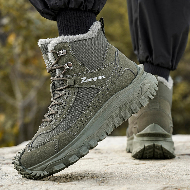 Men's Rehabilitation Protective Boots Safe Comfortable Hiking Boots - No Results, Free Refund