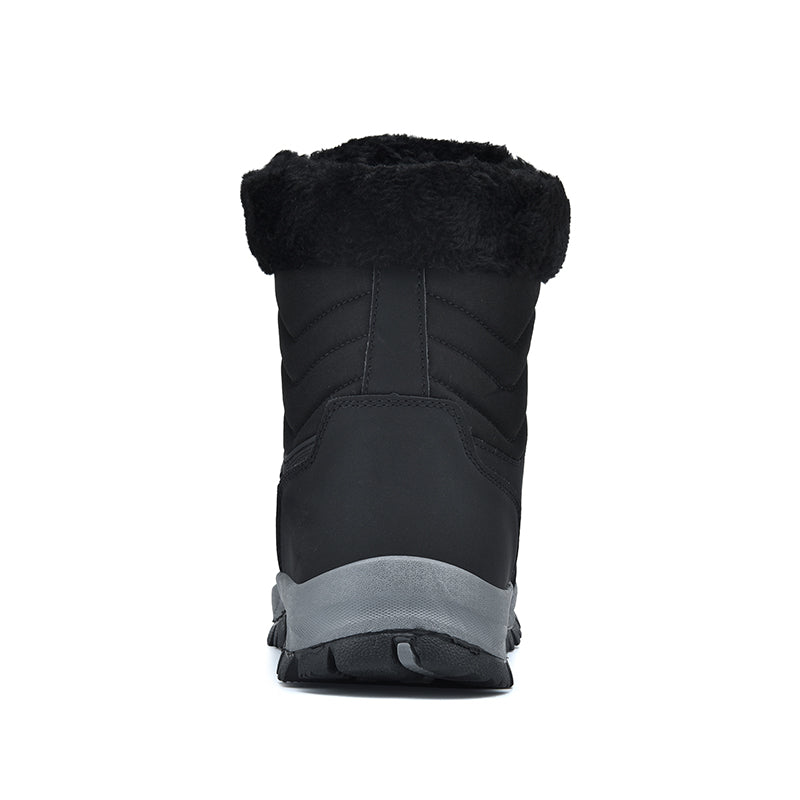 Men's Orthopedic Hiking Boots - Safe and Comfortable Work Boots - Waterproof, Slip-resistant, Impact-resistant, and Puncture-resistant - Wide Toe, Arch Support, and Ankle Support - Money-back Guarantee if ineffective.