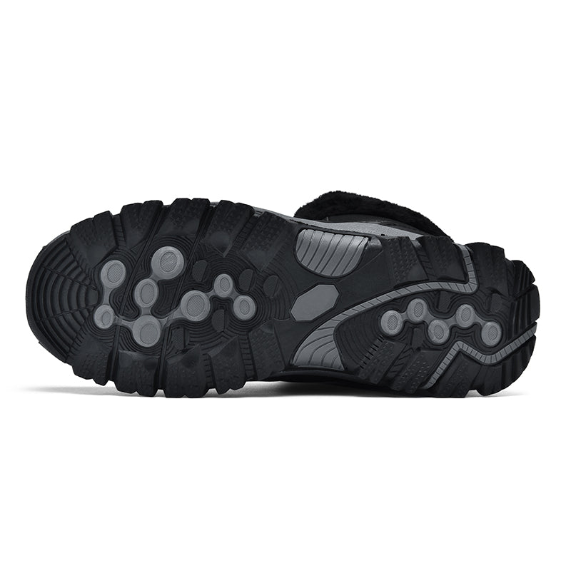 Men's Orthopedic Hiking Boots - Safe and Comfortable Work Boots - Waterproof, Slip-resistant, Impact-resistant, and Puncture-resistant - Wide Toe, Arch Support, and Ankle Support - Money-back Guarantee if ineffective.