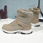 Men's Orthopedic Hiking Boots - Safe and Comfortable Work Boots - Waterproof, Slip-resistant, Impact-resistant, and Puncture-resistant - Wide Toe, Arch Support, and Ankle Support - Money-back Guarantee if ineffective.