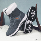 Men's Orthopedic Hiking Boots - Safe and Comfortable Work Boots - Waterproof, Slip-resistant, Impact-resistant, and Puncture-resistant - Wide Toe, Arch Support, and Ankle Support - Money-back Guarantee if ineffective.