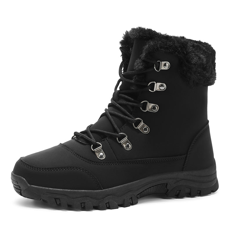 Men's Waterproof Hiking Boots - Breathable Quick-Dry Upper,Mountain Trekking & Outdoor Adventures | All-Terrain Grip & Abrasion-Proof