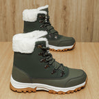 Men's Waterproof Hiking Boots - Breathable Quick-Dry Upper,Mountain Trekking & Outdoor Adventures | All-Terrain Grip & Abrasion-Proof