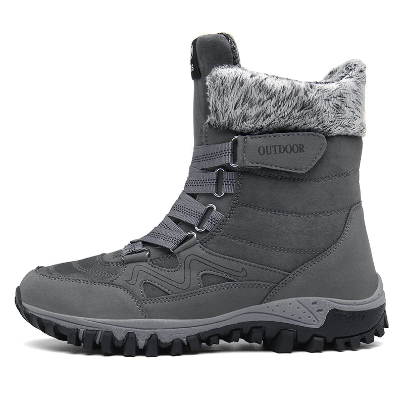 Men’s Non-Slip Hiking & Work Shoes, Wide Fit, Arch Support, Cushioned, Waterproof