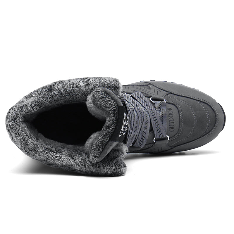 Men’s Non-Slip Hiking & Work Shoes, Wide Fit, Arch Support, Cushioned, Waterproof