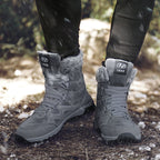 Men’s Non-Slip Hiking & Work Shoes, Wide Fit, Arch Support, Cushioned, Waterproof