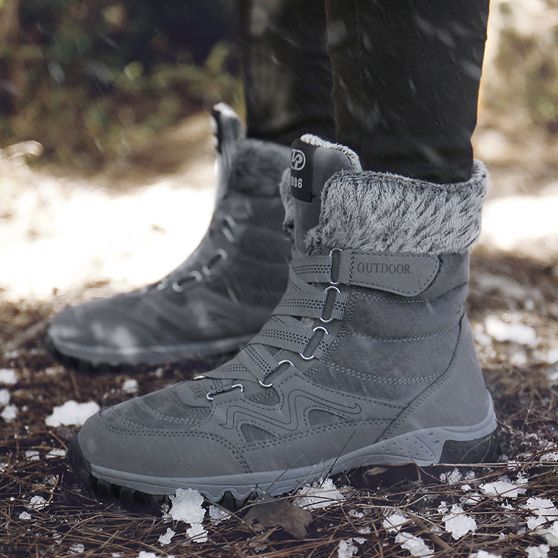 Men’s Non-Slip Hiking & Work Shoes, Wide Fit, Arch Support, Cushioned, Waterproof