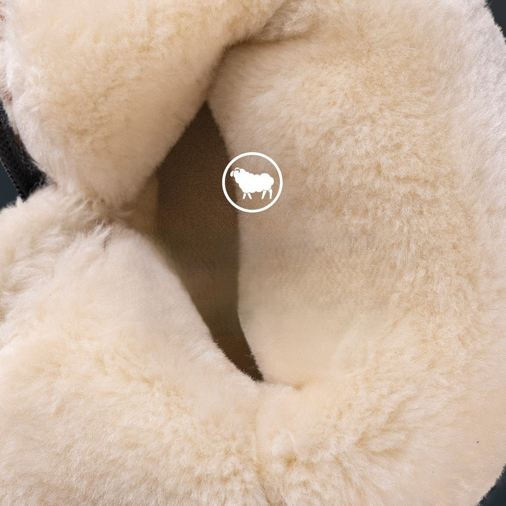 Men’s Winter Snow Boots – Warm Lined, Insulated Sole, Windproof, Slip-Resistant, Waterproof