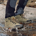 Men’s Outdoor Hiking Boots – Ankle Support, Anti-Slip Grip & Rugged Durable Design for All-Terrain Use