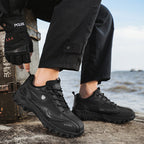 Men’s Composite Toe Tactical Work Shoes – Anti-Slip, Durable & Ankle Support for All-Day Protection
