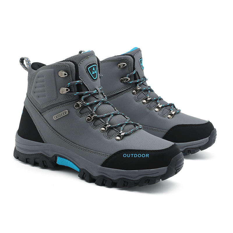 Men’s Waterproof Work & Hiking Boots – Wide Toe Box, Arch Support, Non-Slip Durable Sole, Built for All-Day Comfort