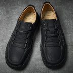 ⏰Limited-Time 70% OFF– Men’s Handmade Orthopedic Leather Shoes  Wide Toe Box, Waterproof, Arch Support & Pressure Relief