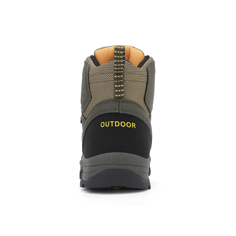 Men’s Waterproof Work & Hiking Boots – Wide Toe Box, Arch Support, Non-Slip Durable Sole, Built for All-Day Comfort