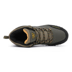 Men’s Waterproof Work & Hiking Boots – Wide Toe Box, Arch Support, Non-Slip Durable Sole, Built for All-Day Comfort
