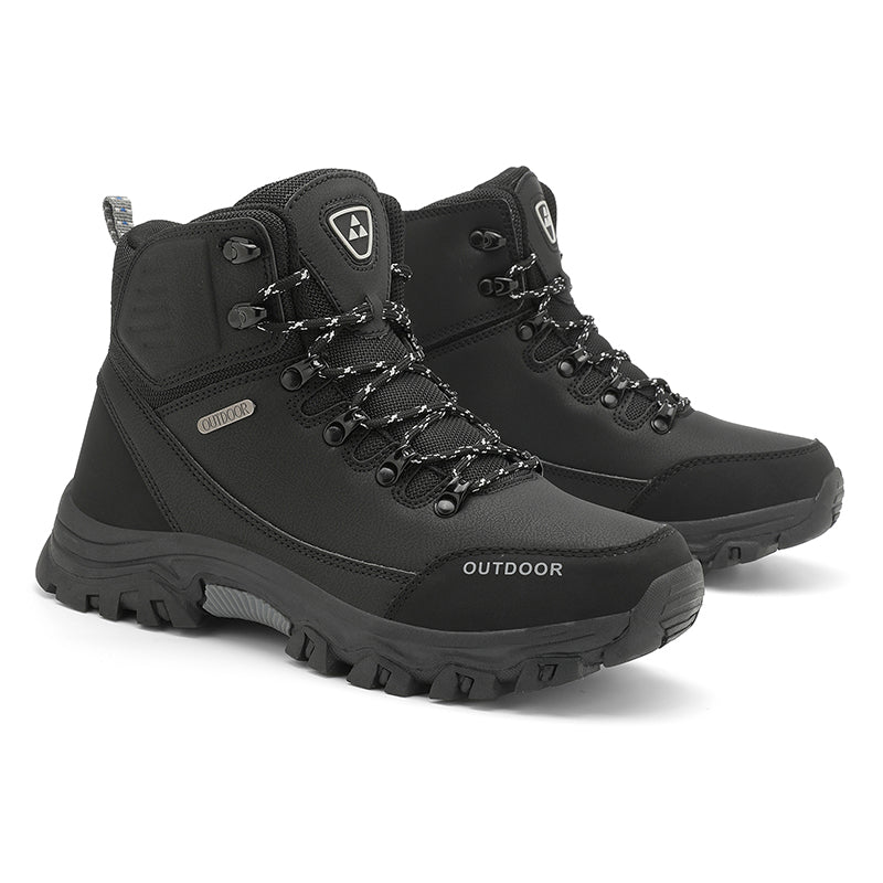 Men’s Waterproof Work & Hiking Boots – Wide Toe Box, Arch Support, Non-Slip Durable Sole, Built for All-Day Comfort