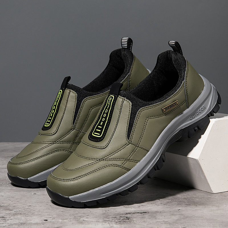 (🎁Free Socks And InsolesIncluded)Men's Comfortable Waterproof Orthopedic Walking Shoes Hiking Shoes(⏰Last Day 70% OFF🔥)