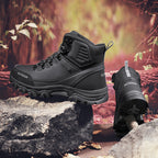 Men’s Waterproof Work & Hiking Boots – Wide Toe Box, Arch Support, Non-Slip Durable Sole, Built for All-Day Comfort