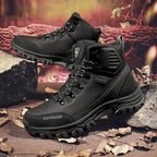 Men’s Waterproof Work & Hiking Boots – Wide Toe Box, Arch Support, Non-Slip Durable Sole, Built for All-Day Comfort