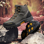 Men’s Waterproof Work & Hiking Boots – Wide Toe Box, Arch Support, Non-Slip Durable Sole, Built for All-Day Comfort