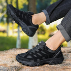 ⏰Limited-Time 70% OFF– Men’s Lightweight Tactical Hiking Shoes – Breathable,Wide Fit with Cushioned Support, Non-Slip & Built for Outdoor Comfort