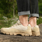 Men’s ASTM-Certified Steel Toe Work Shoes – Puncture-Resistant, Arch Support, Wide Toe Box, Breathable, Lightweight & Slip-Resistant