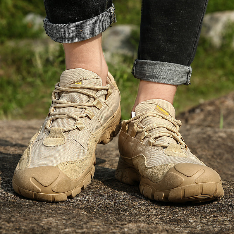 Men’s ASTM-Certified Steel Toe Work Shoes – Puncture-Resistant, Arch Support, Wide Toe Box, Breathable, Lightweight & Slip-Resistant