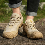Men’s ASTM-Certified Steel Toe Work Shoes – Puncture-Resistant, Arch Support, Wide Toe Box, Breathable, Lightweight & Slip-Resistant