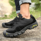 Men’s ASTM-Certified Steel Toe Work Shoes – Puncture-Resistant, Arch Support, Wide Toe Box, Breathable, Lightweight & Slip-Resistant