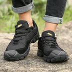 Men’s ASTM-Certified Steel Toe Work Shoes – Puncture-Resistant, Arch Support, Wide Toe Box, Breathable, Lightweight & Slip-Resistant