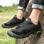 Men’s ASTM-Certified Steel Toe Work Shoes – Puncture-Resistant, Arch Support, Wide Toe Box, Breathable, Lightweight & Slip-Resistant
