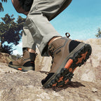 Men’s Waterproof Work & Hiking Boots – Wide Toe Box, Arch Support, Non-Slip Durable Sole, Built for All-Day Comfort