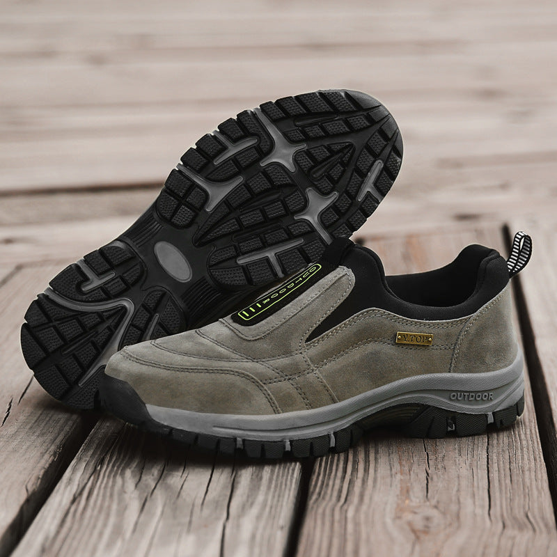 (🎁Free Socks And InsolesIncluded)Men's Comfortable Waterproof Orthopedic Walking Shoes Hiking Shoes(⏰Last Day 70% OFF🔥)