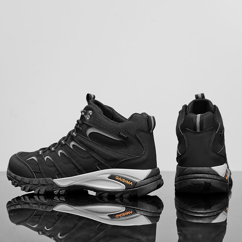 Men’s Outdoor Work Boots – Protective Build, Arch Support, Wide Fit, Breathable Lining, Lightweight & Slip-Resistant for Hiking & Work