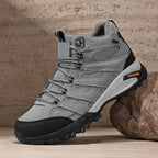 Men’s Outdoor Work Boots – Protective Build, Arch Support, Wide Fit, Breathable Lining, Lightweight & Slip-Resistant for Hiking & Work