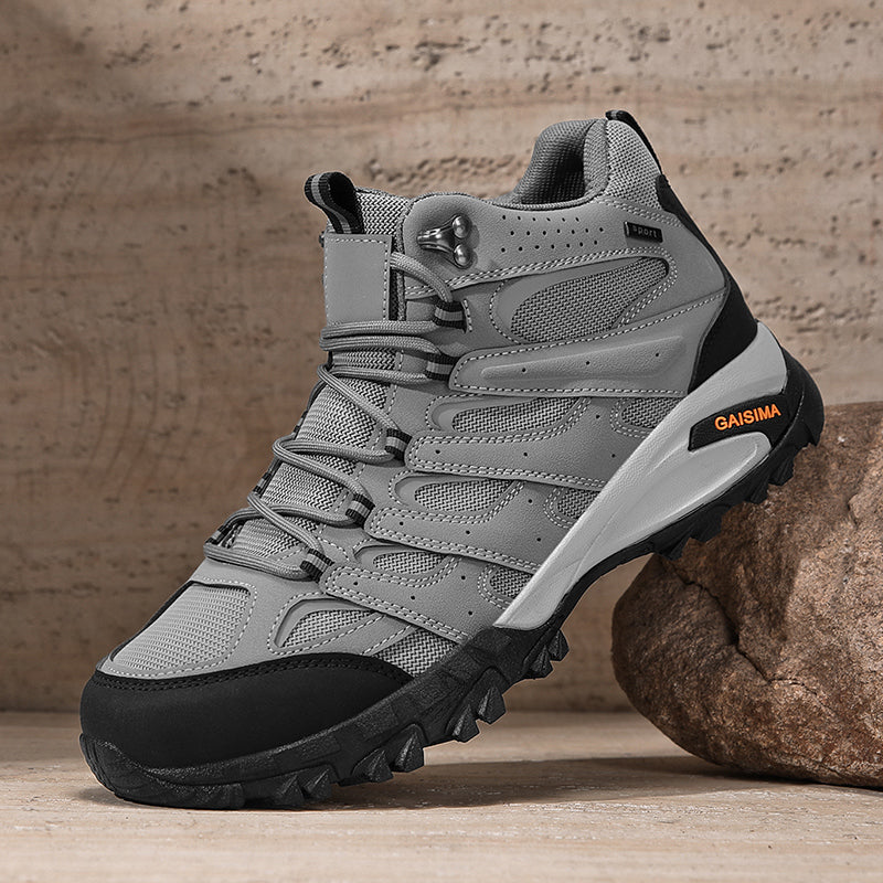 Men’s Outdoor Work Boots – Protective Build, Arch Support, Wide Fit, Breathable Lining, Lightweight & Slip-Resistant for Hiking & Work