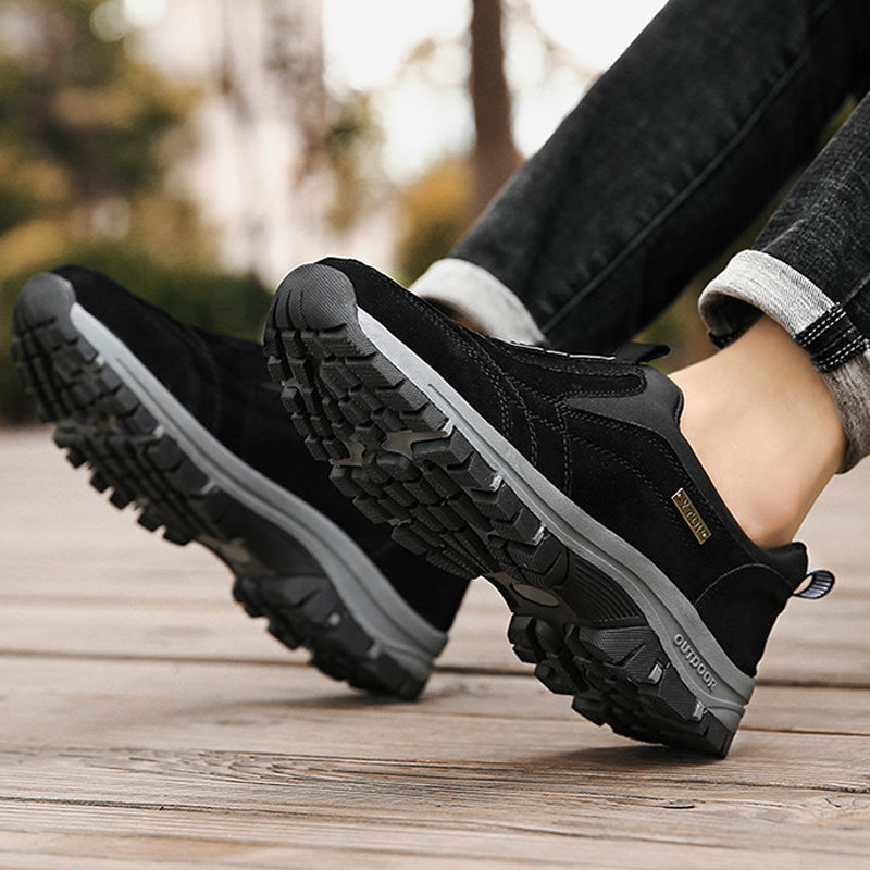 (🎁Free Socks And InsolesIncluded)Men's Comfortable Waterproof Orthopedic Walking Shoes Hiking Shoes(⏰Last Day 70% OFF🔥)