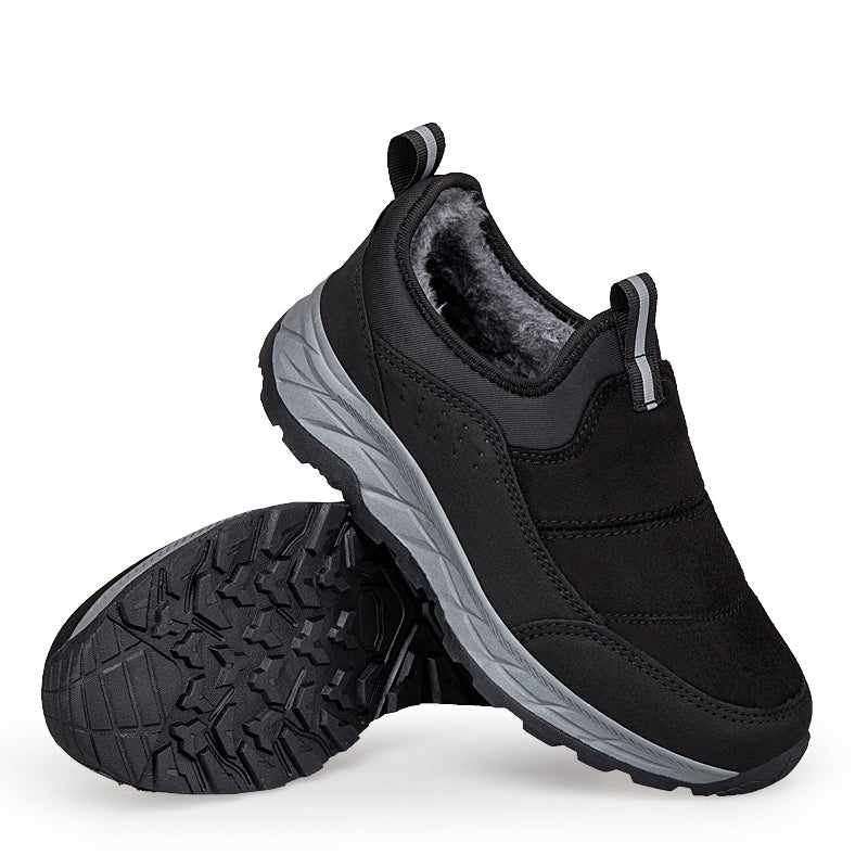 ⏰Limited-Time 70% OFF — Men’s Fleece-Lined Winter Shoes Easy Slip-On Fit • Wide Toe Box • Arch Support • Dry, Warm, Stable All Day