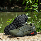 Free Orthotic Insole Included – Men’s Performance Running Shoes with Breathable Knit, Arch Support & Responsive Cushioning