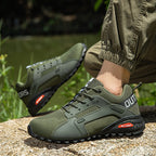 Free Orthotic Insole Included – Men’s Performance Running Shoes with Breathable Knit, Arch Support & Responsive Cushioning