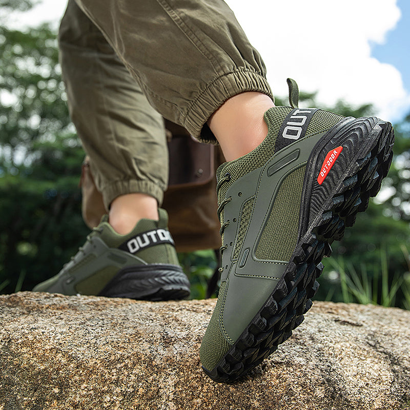 Free Orthotic Insole Included – Men’s Performance Running Shoes with Breathable Knit, Arch Support & Responsive Cushioning