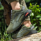 Free Orthotic Insole Included – Men’s Performance Running Shoes with Breathable Knit, Arch Support & Responsive Cushioning