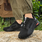 Free Orthotic Insole Included – Men’s Performance Running Shoes with Breathable Knit, Arch Support & Responsive Cushioning