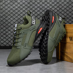 Free Orthotic Insole Included – Men’s Performance Running Shoes with Breathable Knit, Arch Support & Responsive Cushioning