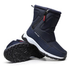 Men’s Waterproof Orthotic Winter Work Boots, Extreme Cold Protection, Non-Slip Durable Sole, All-Day Comfort Insulated Boots