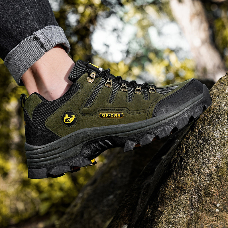 Men’s Rugged Outdoor Shoes – Wide Toe Comfort, Strong Grip & Built for Tough Terrain