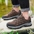 Men’s Athletic Work Shoes – Arch Support, Wide Toe Box, Breathable, Lightweight, Non-Slip, Built for Hiking & Outdoor Use