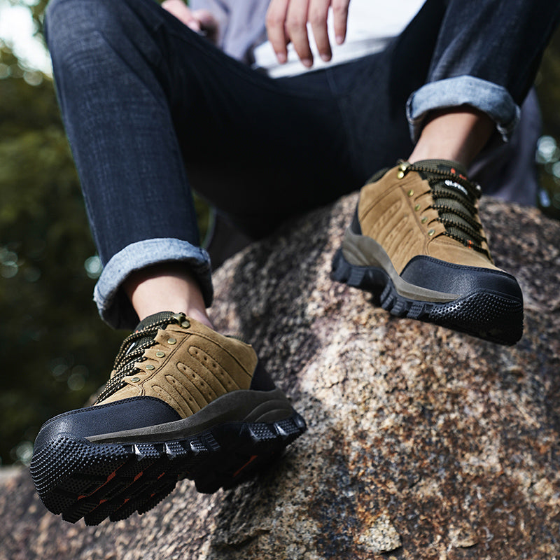 ⏰Limited-Time 70% OFF– Men’s Non-Slip Hiking&Work Shoes – Durable, Water-Resistant, Wide Fit with Cushioned Support