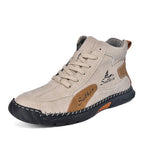 ⏰Limited-Time 70% OFF–Men’s Handcrafted Leather Boots with Wide Toe, Arch Support & Pressure-Relief Comfort